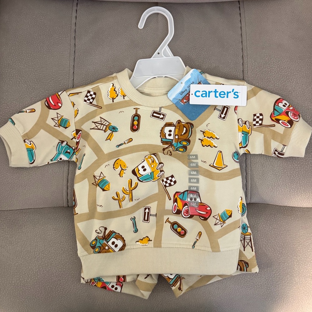 NWT Carter’s Disney Cars Set
